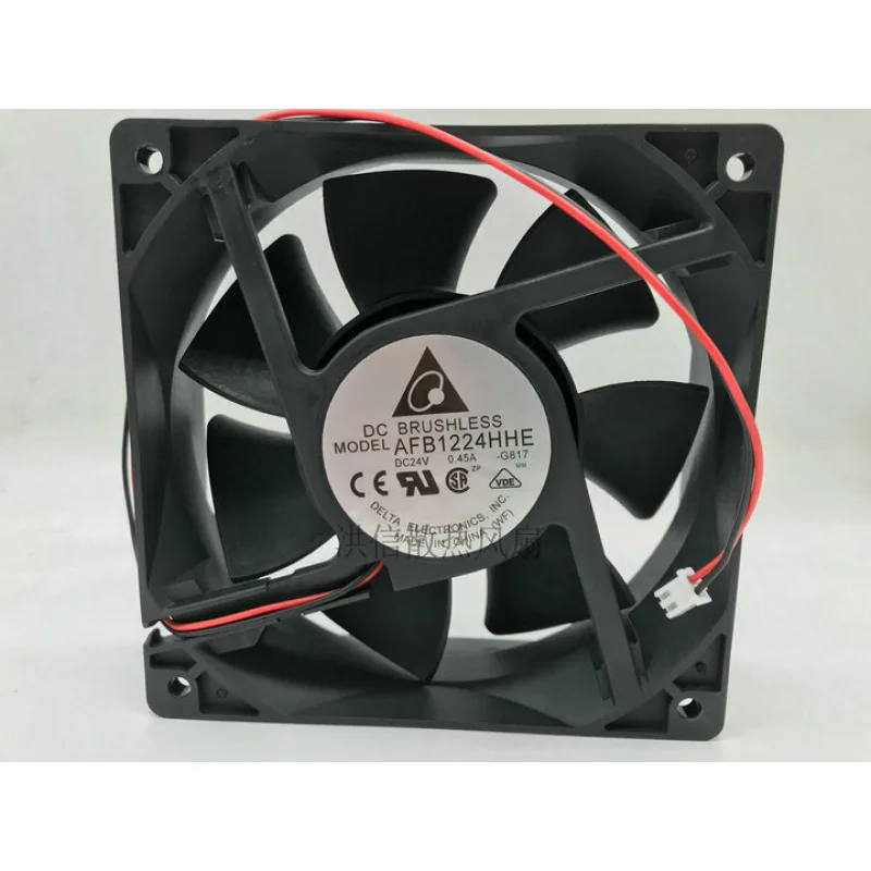 

S+ Delta AFB1224HHE 12038 24V 0.45A 12CM inverter cooling fan