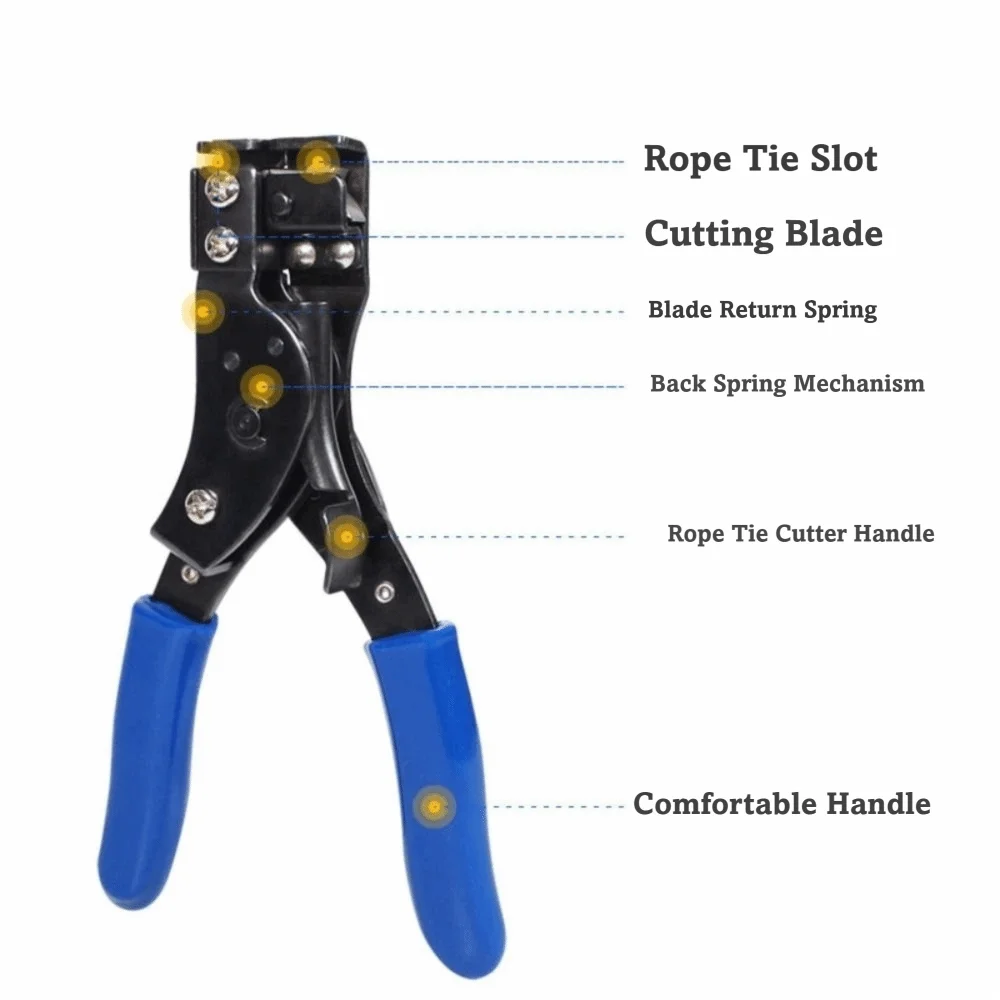 

Multipurpose Cable Tie Tool Nylon Material Manual Winding Manual Winding Tool Bundle Cutting Fastening Strap Binding Bundle Tool