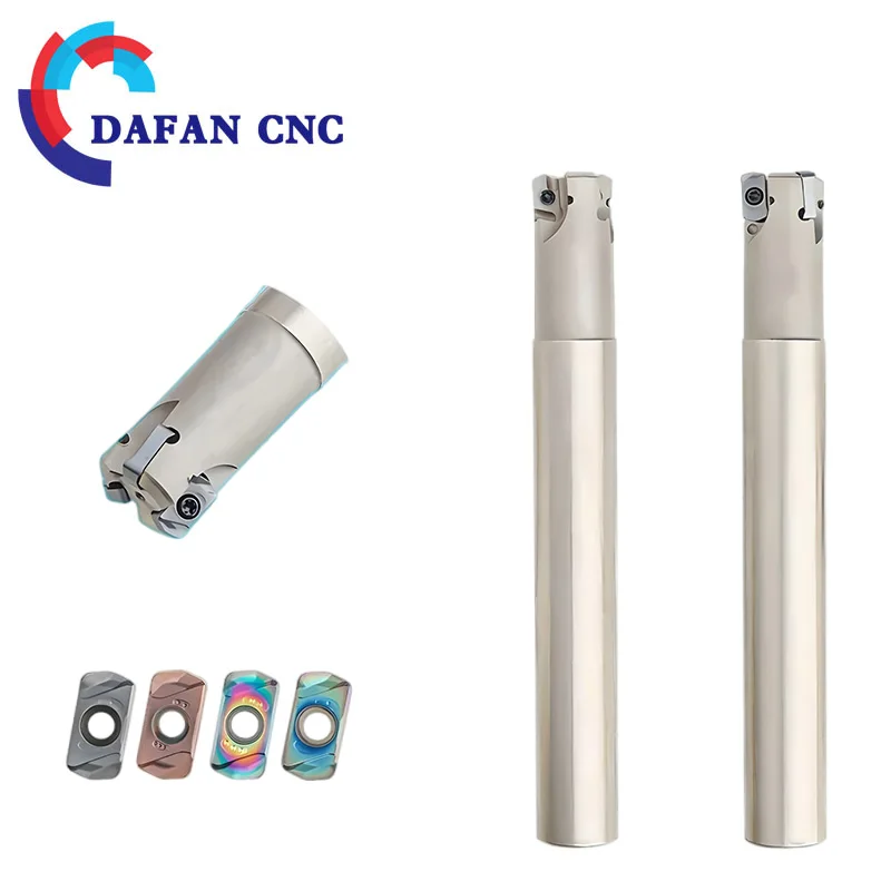 

EXN03R Высокоскоростной фрезерный стержень, вставка LNMU0303 для глубокой резки и быстрой подачи, прецизионный инструмент для обработки с ЧПУ