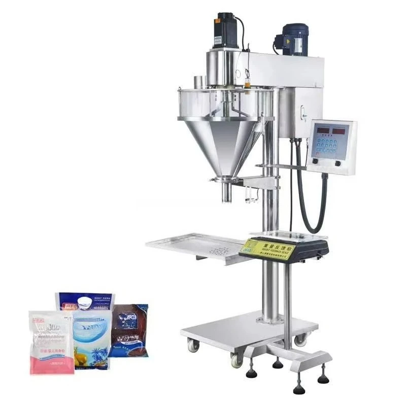 Powder Mixer 100kg Double Head Powder Filling Machines Auger Filling Machine Powder Echo Customized Export