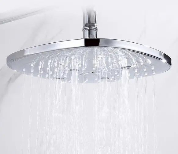 3 Ways Smart Exposed Rain Rainfall Bathroom Thermostatic Control Shower Head Faucet Mixer Tap Complete Set