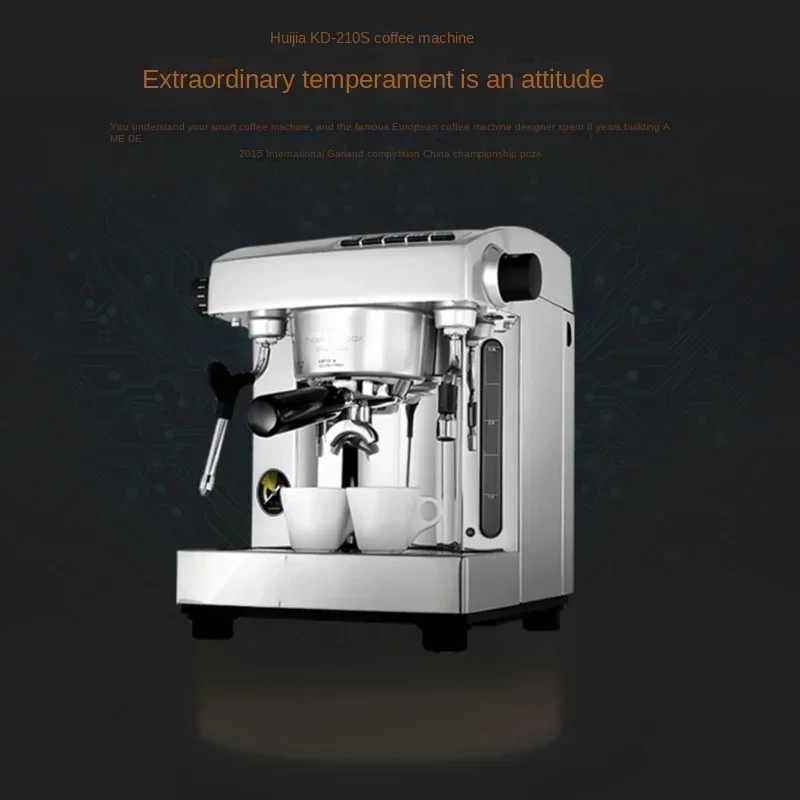 

Portable 220vProfessional Semi-automatic Double-pump Household Espresso Machine Milking Machine