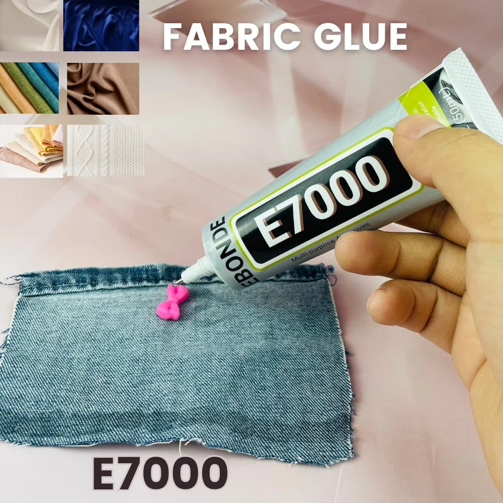 E7000 Multi-Purpose Glue - Strong Flexible Bond for Fabric, Leather, Metal, Plastic, Wood, Jewelry DIY & Repairs 15/50/110mL