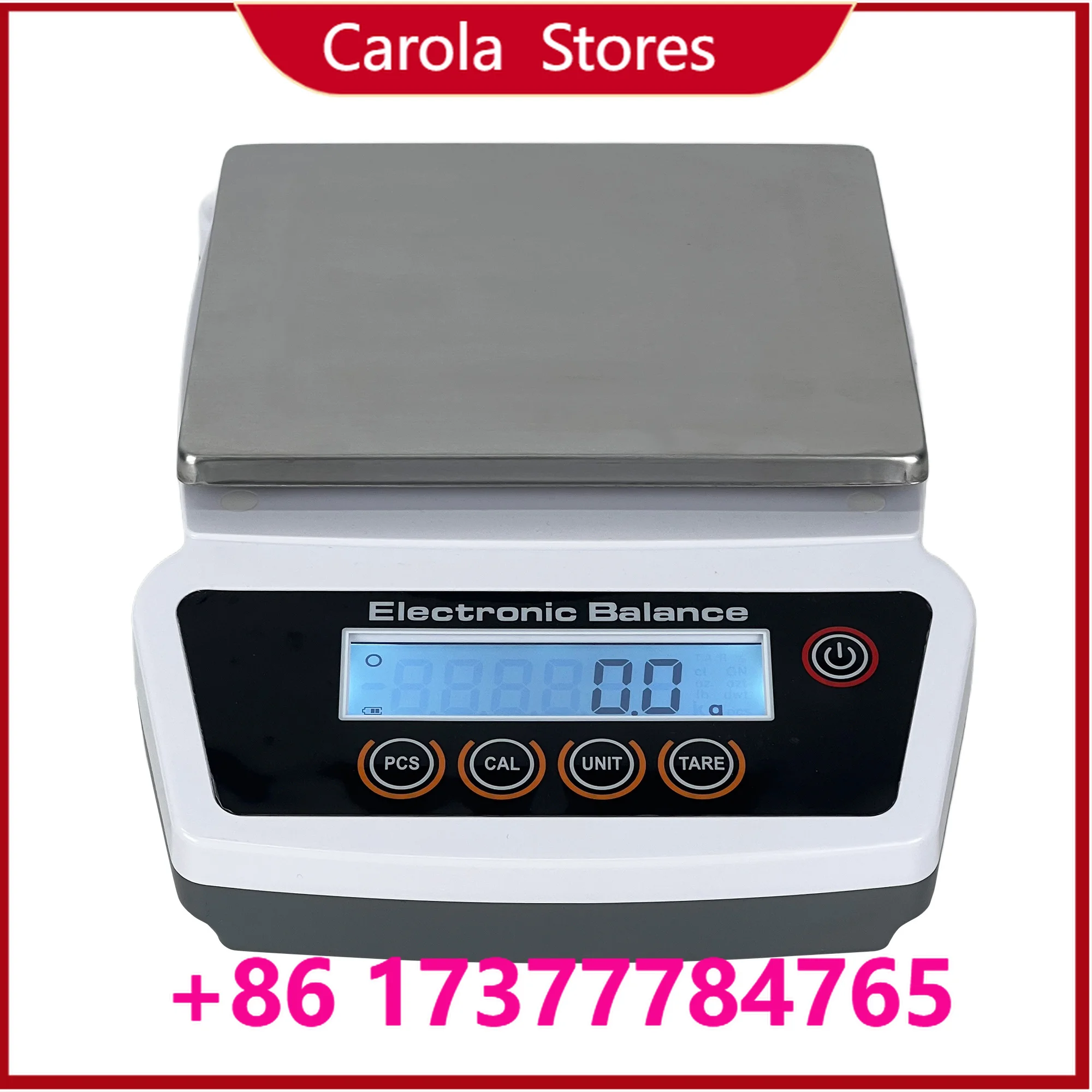 0.01g High Accuracy Square Plate Electronic Analytical Balance Laboratory Precision Weighing Instrument Equipment