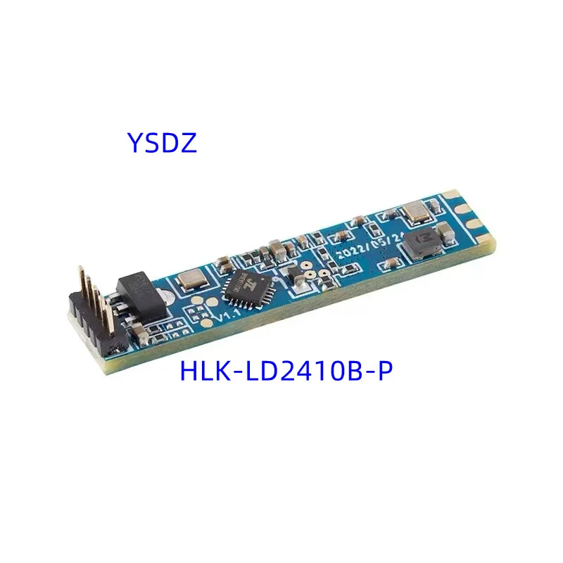 

10PCS HLK-LD2410B-P High Sensitivity 24G Human Presence Status Radar Heartbeat Detection Sensor Module