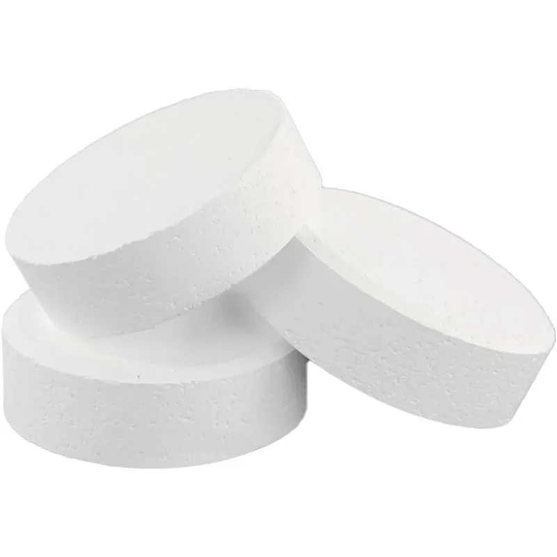 3" Inch Stabilized Chlorine Tablets 50 Pounds Individual Chlorinating Tabs for Sanitizing Swimming Pools & Spas Long Lasting