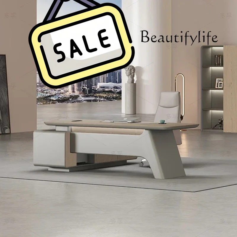 

J Office Furniture Modern Chair Office Desk Asthetic Organiser Storage Drawers Kawaii Table Reception L Shaped Mesa De Escritori