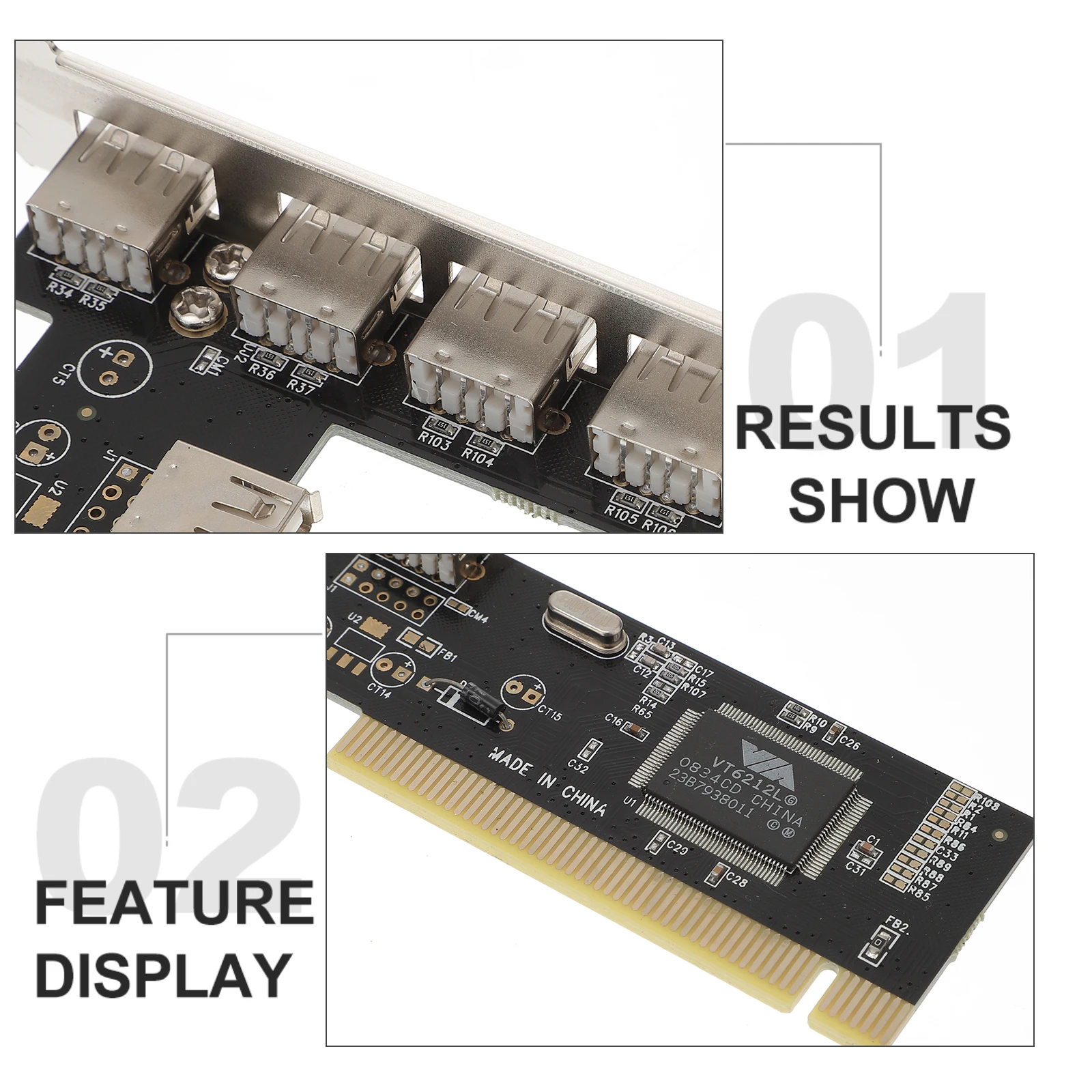 

PCI Expansion Card Computer Accessories PCI-E Riser Extender PCIe Extension Adapter