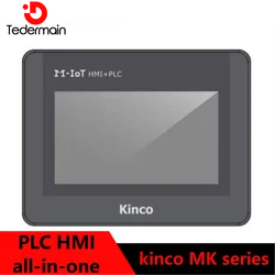 Kinco HMI PLC 올인원 MK043E-20DT MK070E-33DT 터치 스크린, 프로그래밍 가능한 컨트롤러 포함, 통합 패널 지원 원격, 7 인치