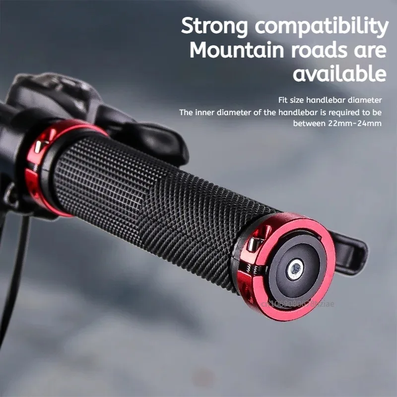 1 Pair Aluminium Alloy MTB Bike Handle Bar End Cap Multicolor Mountain Road End Plugs Cycling Accessories Bicycle Handlebar