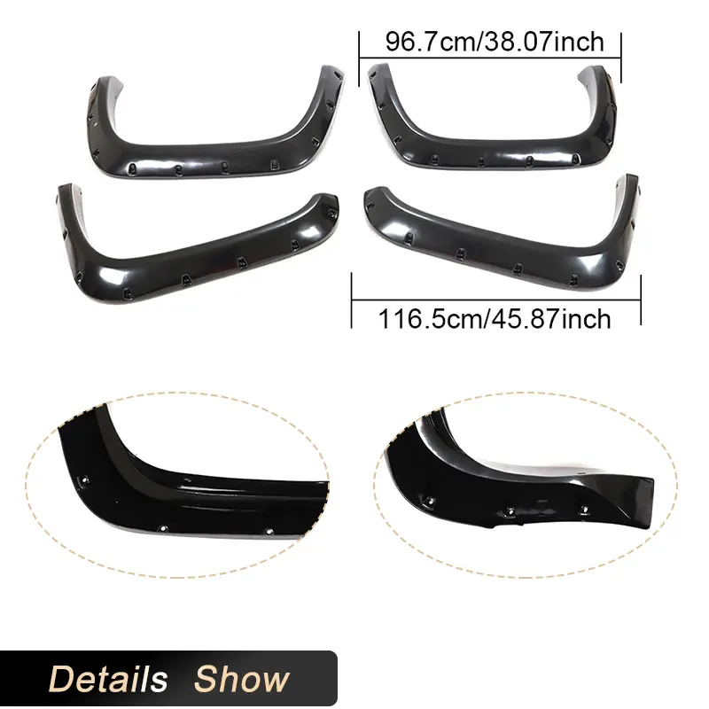 Car Wheel Arches Fender Flares Mudguards For Dodge Ram 1500 2500 3500 1994 - 2002 Fender Flares Trims Wheel Arches