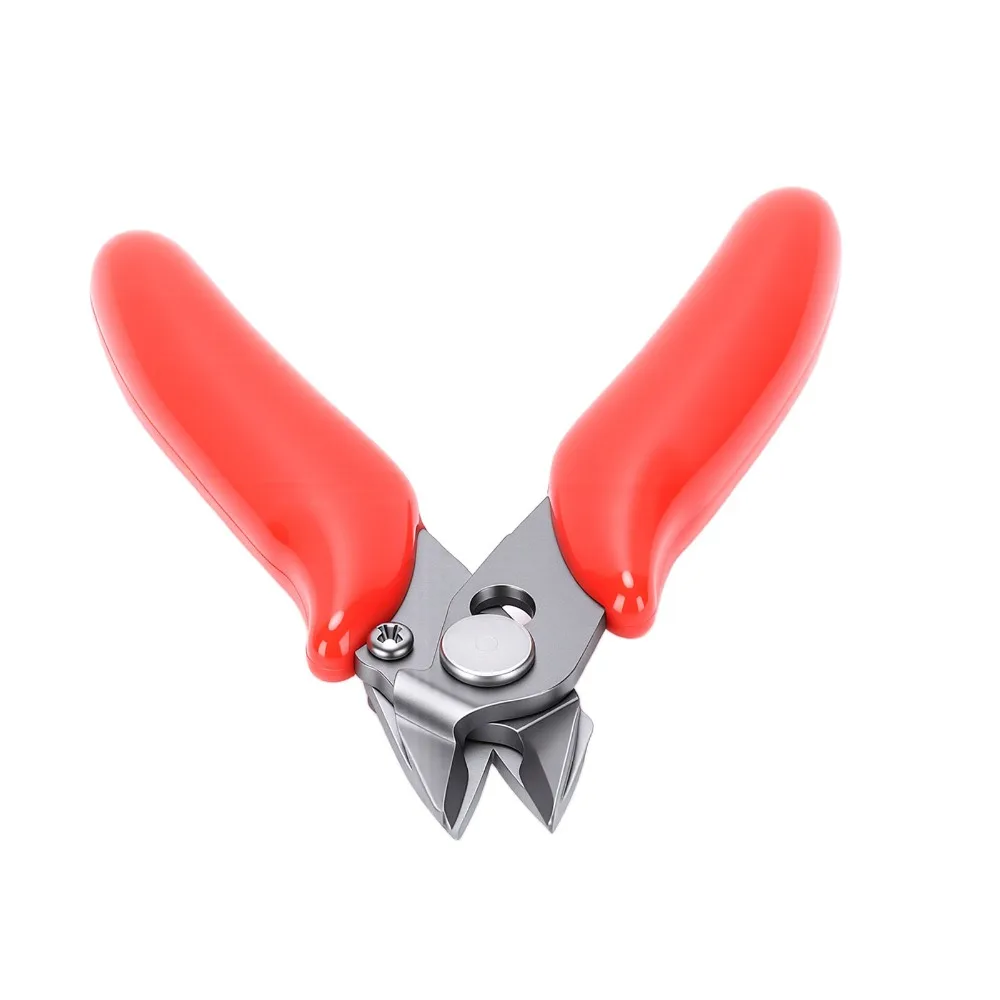 Stainless Steel Pliers Badminton Grommet Pliers 1.5mm Positioning Gasket PVC Handle Pliers Racket Grommet Trimming Pliers