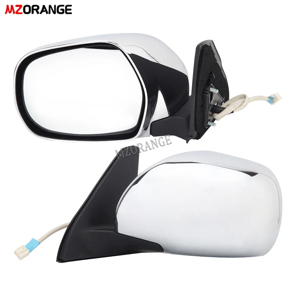 Side Mirror For Toyota Land Cruiser Prado 120 J120 03-09 Heated Electric Wing CAR MIRRORS Glass SIDE INDICATOR REPEATER Lights