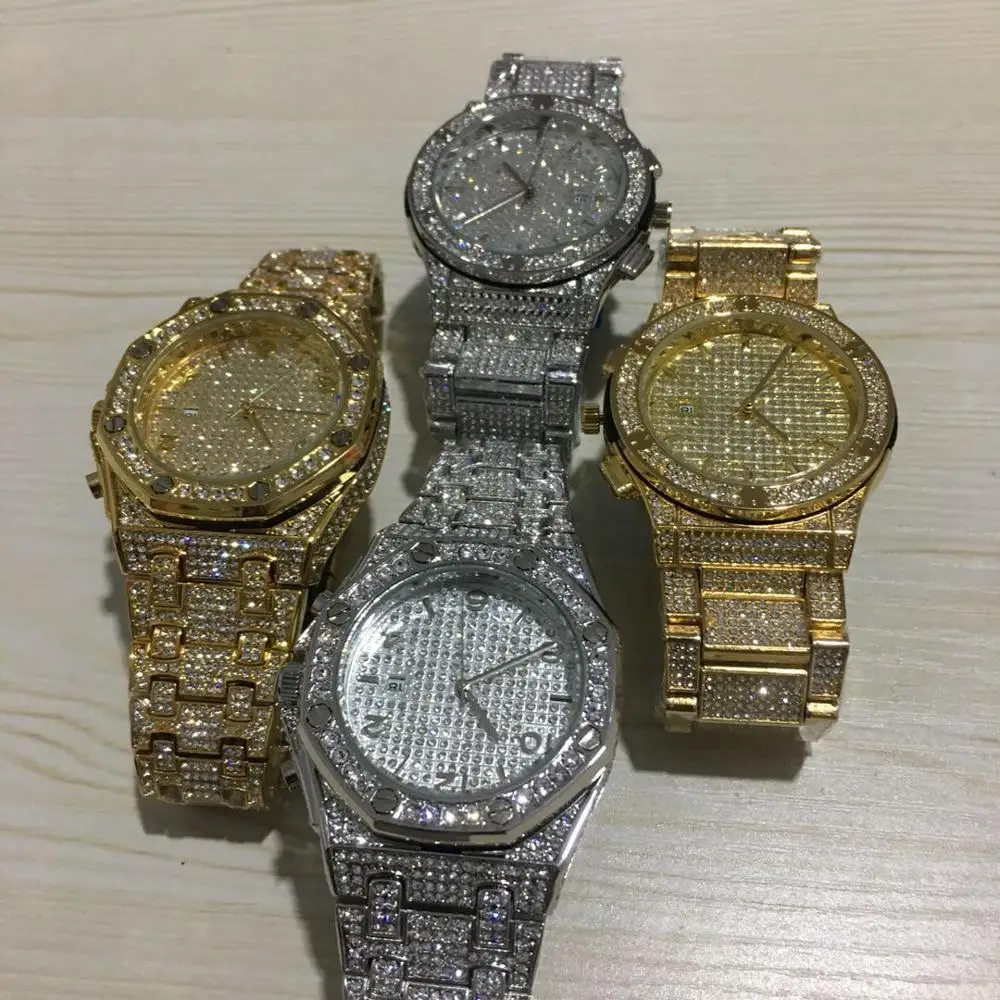 

2020 Jewelry Hip Hop Men's Wristwatch