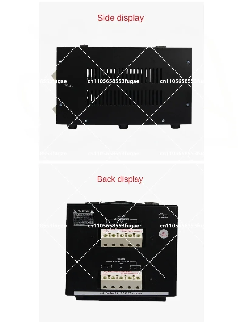 Voltage Regulator Converter 5000W 7500W 10000W Heavy Duty Power Transformer 220V to 110V Step Down Converter view 6