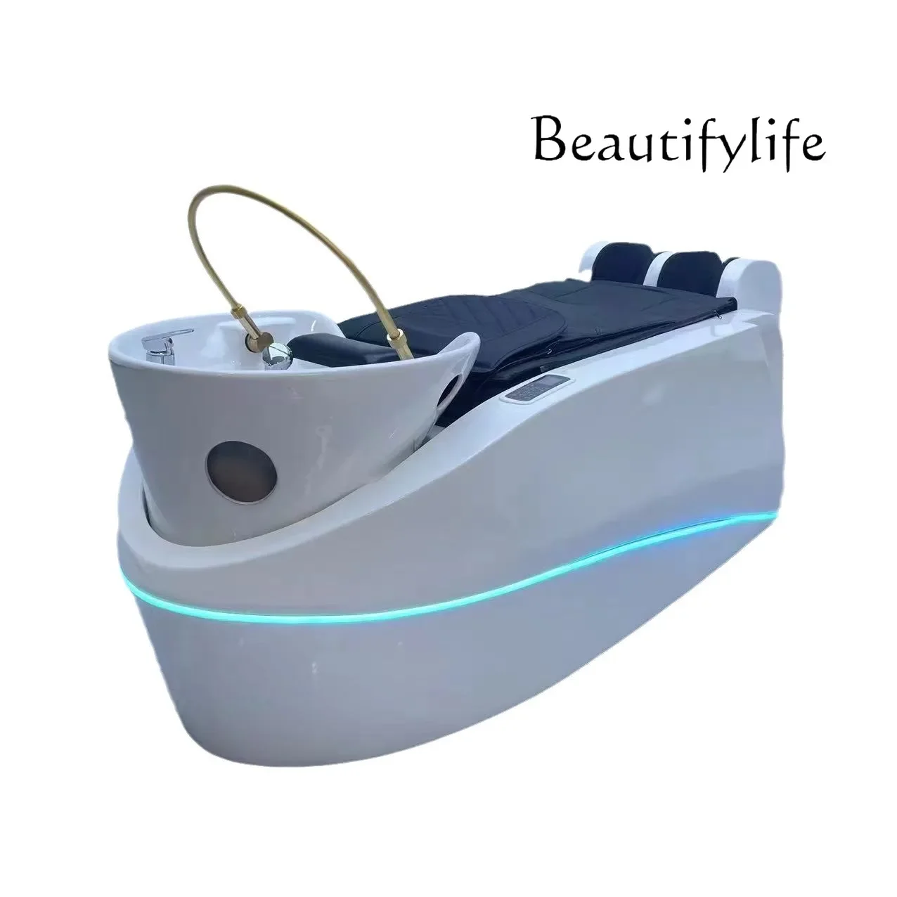 

Automatic intelligent electric massage shampoo bed hair salon hair flushing bedside massage integrated bed