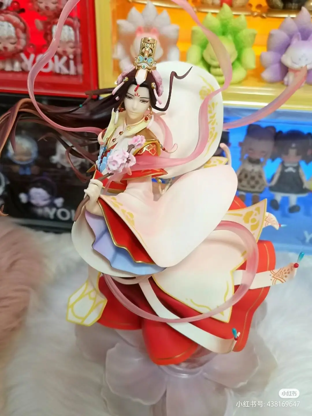 Gsas Heaven 공식 축복 피규어, Xie Lian 모델 인형, PVC Tian Guan Ci Fu 액션 피규어, 어린이 정품, 35cm