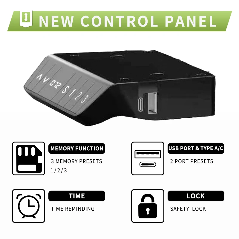 حار بيع مكتب كهربائي ارتفاع قابل للتعديل الأثاث الذكي رف طاولة الجلوس