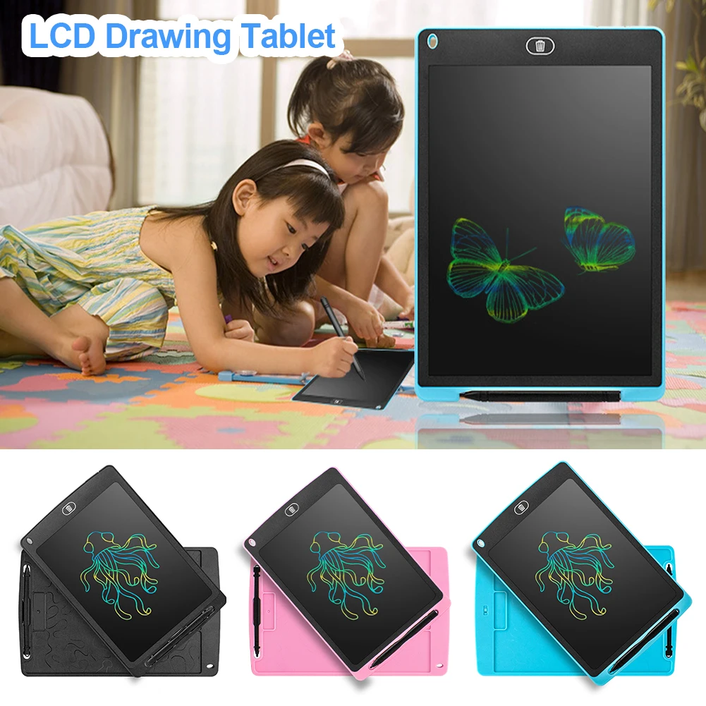 LCD Writing Tablet Magic Slate Children's Digital Drawing Blackboard Painting Board Graffiti Pad Kids Toys 6.5/8.5/10/12inch