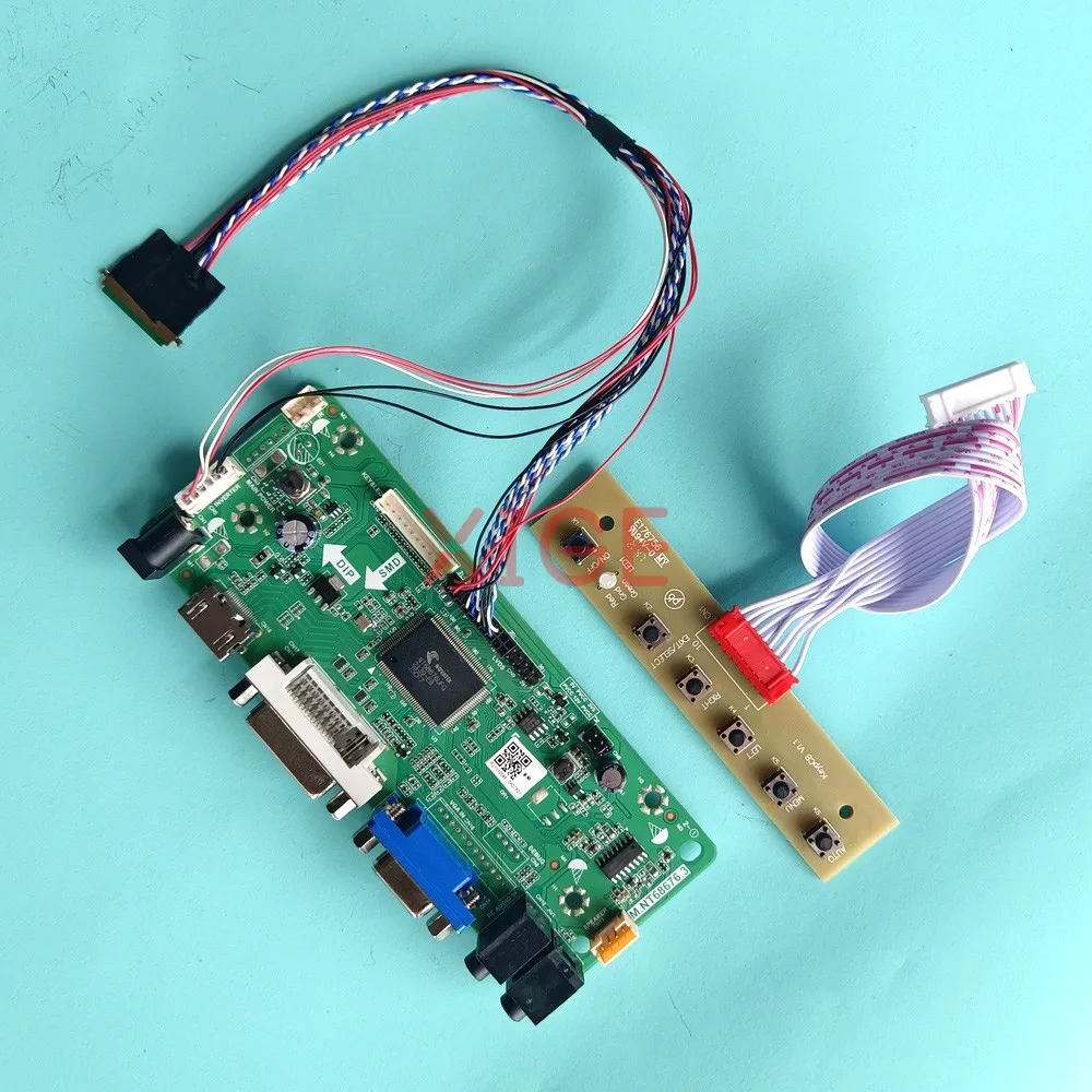

Driver Controller Board For A089SW01 V0/V1 B089AW01 V0/V1 1024x600 40Pin LVDS Laptop Screen HDMI-Compatible 8.9" VGA DVI Kit DIY