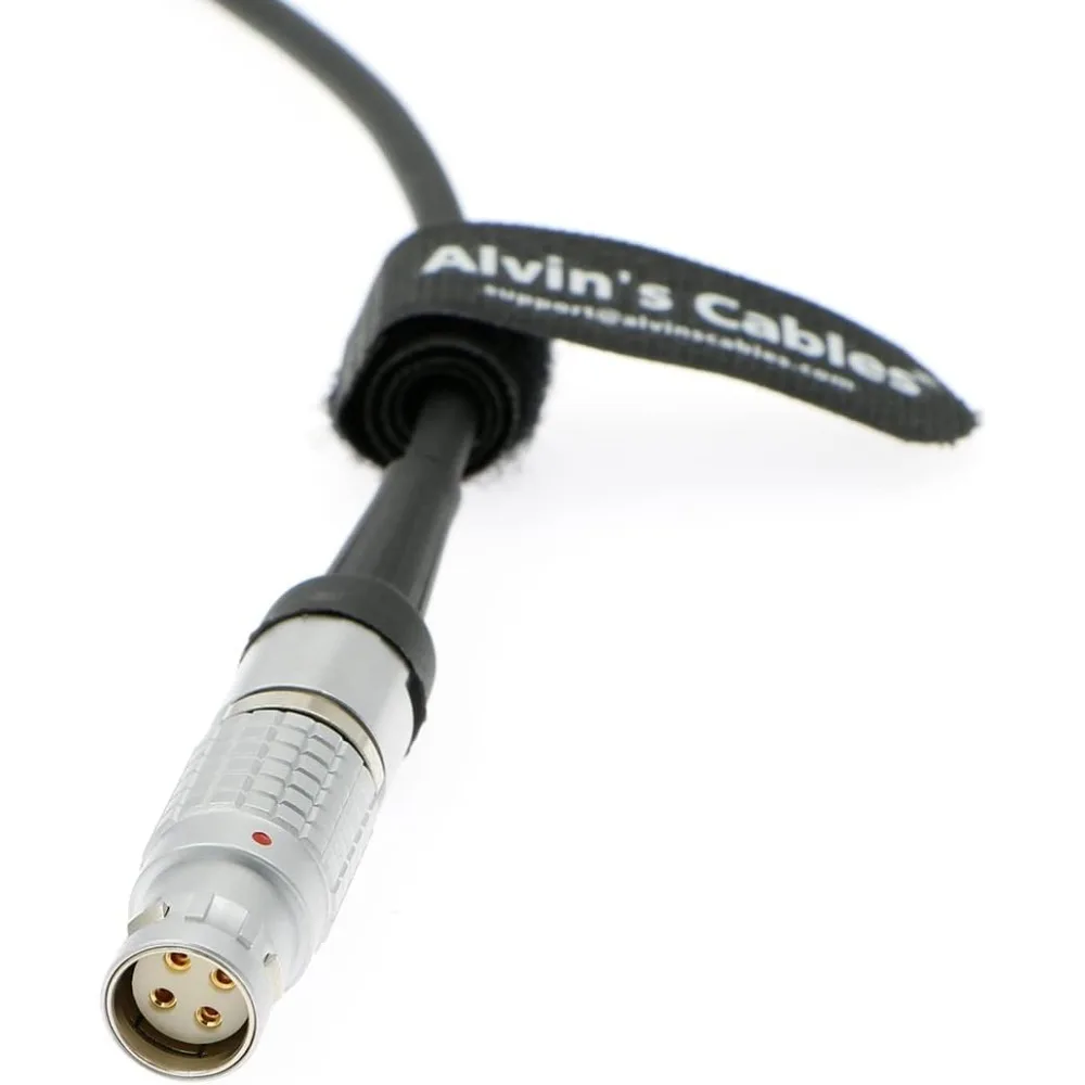 Alvin’s Cables RED V-Raptor XL Power Cable D-tap to Straight 2B 4 Pin Female Camera Power Cable 45cm|18inches