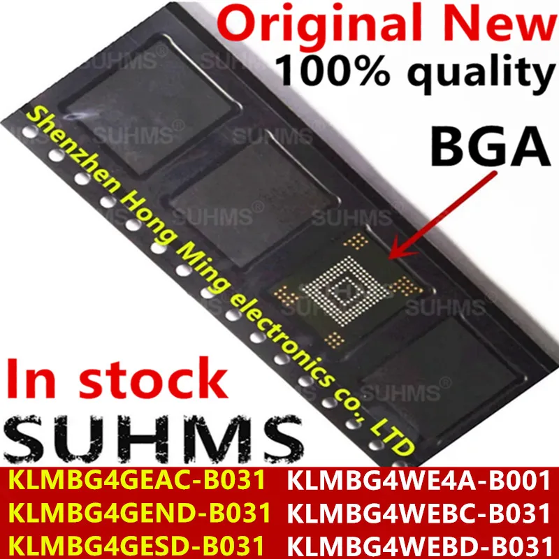 

(1piece) 100% New KLMBG4GEAC-B031 KLMBG4GEND-B031 KLMBG4GESD-B031 KLMBG4WE4A-B001 KLMBG4WEBC-B031 KLMBG4WEBD-B031 BGA