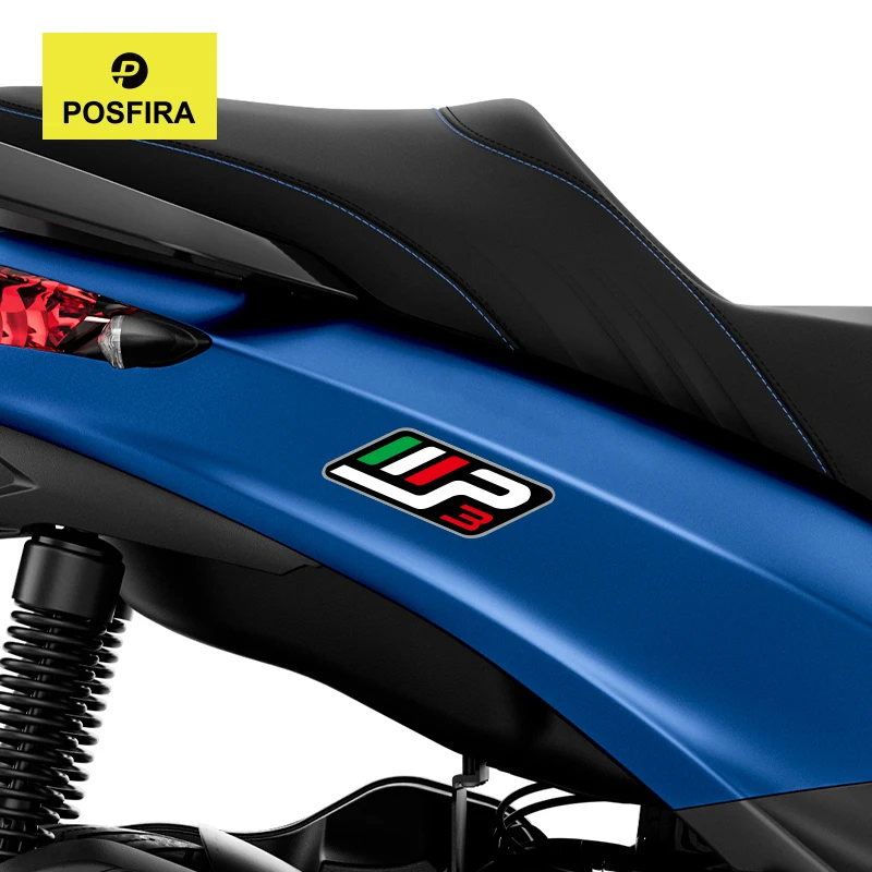 

Наклейки-декали POSFIRA из винила на заднюю панель сиденья мотоцикла для Vespa Piaggio MP3 500 400 300 530 250 125 350, аксессуары для скутеров