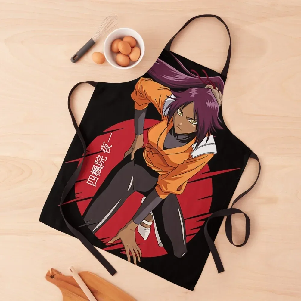 

yoruichi shihoin Apron For Cooking for kitchen useful custom women's kitchen Kitchen For Man Apron
