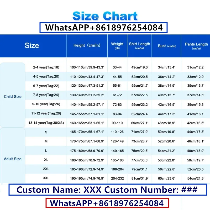 26/27 Unisex Blank Soccer Jersey Set, Kids & Adults Training Uniforms for School Sports, Running & Team EventsBlue No. 10 view 4