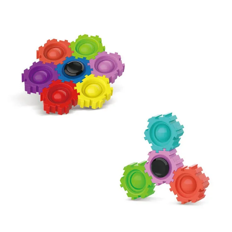 Déformation Fidget Spinner EDC apprentissage éducation Puzzles presser POP soulagement du Stress jouet soulager l'anxiété Antistresse pour les enfants