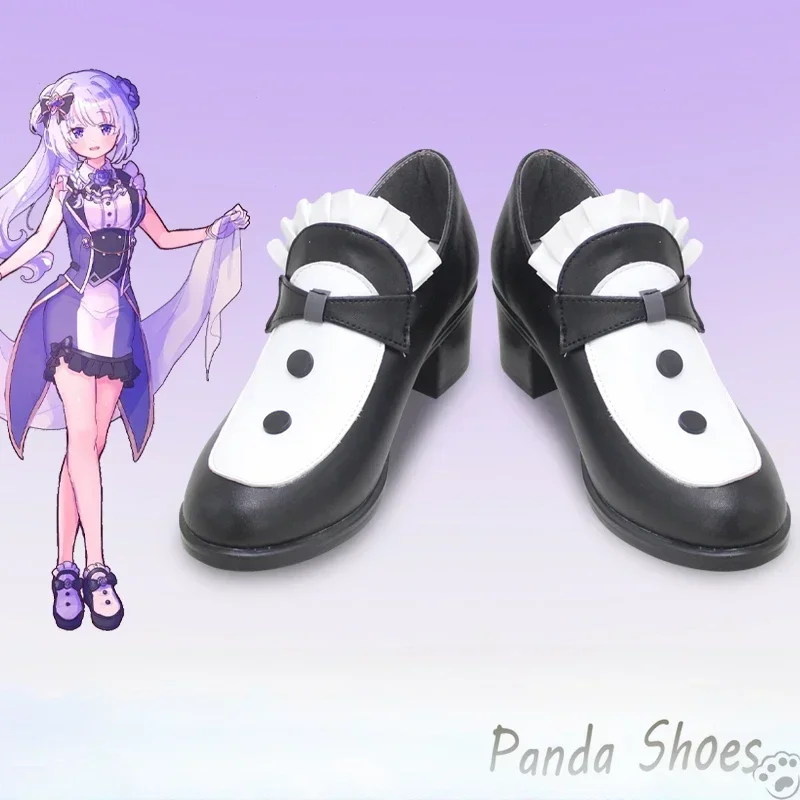 

Magia Record Yakumo Mitama Cosplay Shoes Anime Puella Magi Madoka Magica Cos Long Boots Cosplay Costume Prop Shoes for Halloween