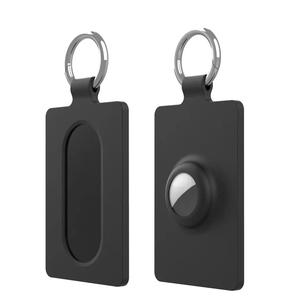 Silicone For Airtag Holder Case Protector Anti-Lost Key Cards Protective Cover Tracker Accessories for Tesla Key Cards