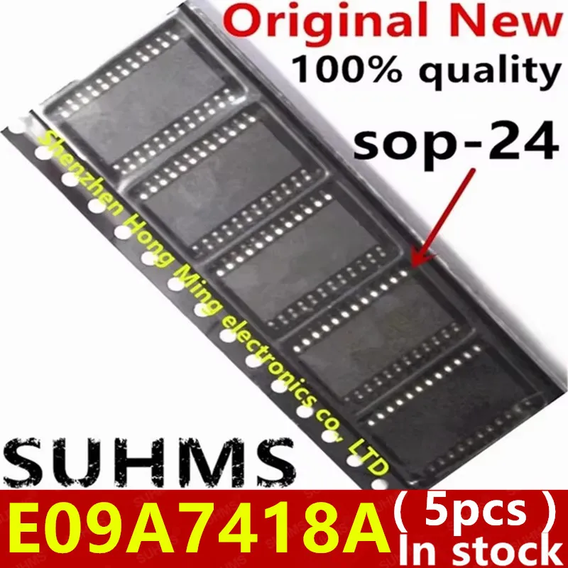 

(5piece)100% New E09A7418A EO9A7418A E09A7418 SOP-24 Chipset