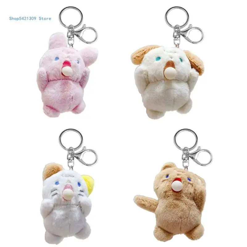 

Puppy Bear Keychain Women Girl Purse Pendant for Handbag Decors Accessories