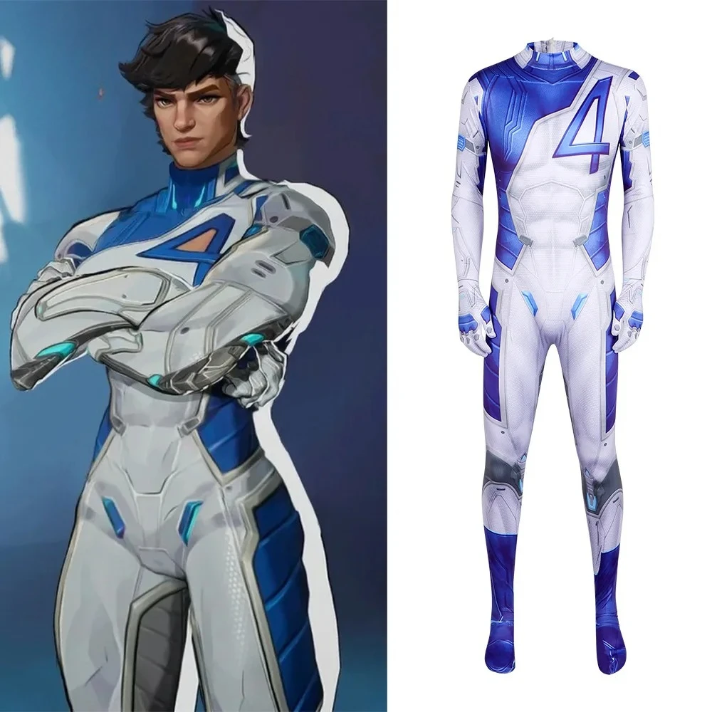 

Marvel Contention Cos Suit Game with Mr. Fantastic, Invisible Female Cosplay One-piece Tights Performance Suit