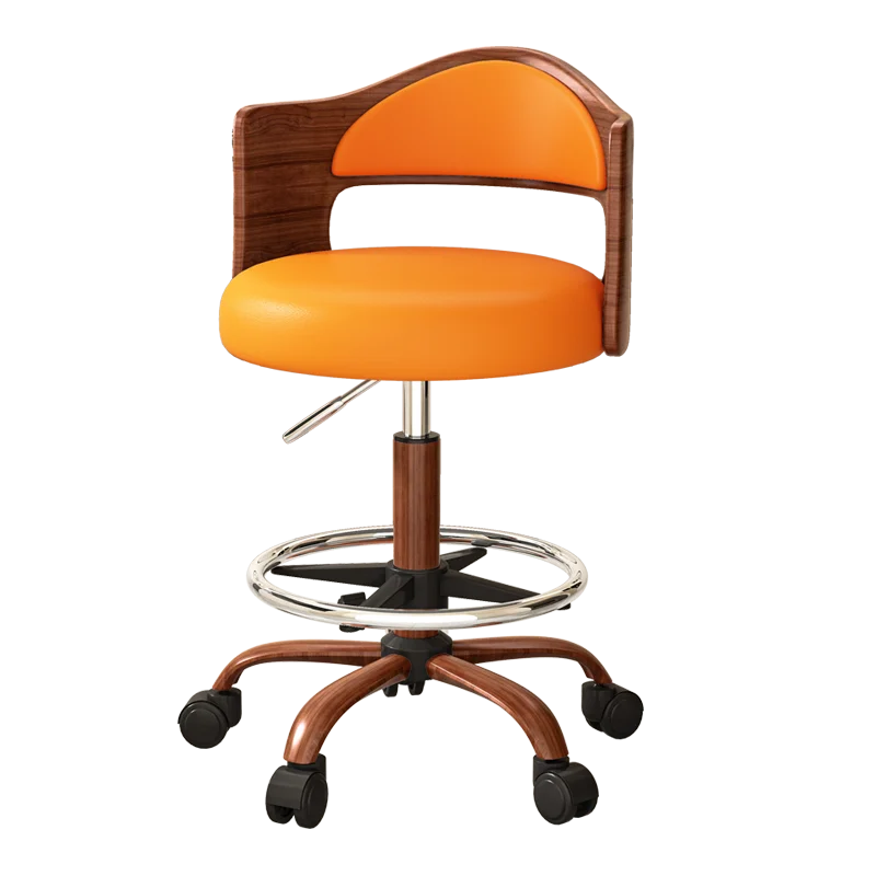 LMM high bar stool home front desk modern simple swivel chair rotating checkout page