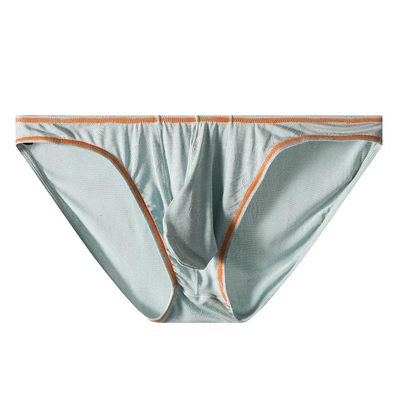 

Men's Underwear Modal Low Waist Sexy Ice Silk Breathable Triangle Briefs