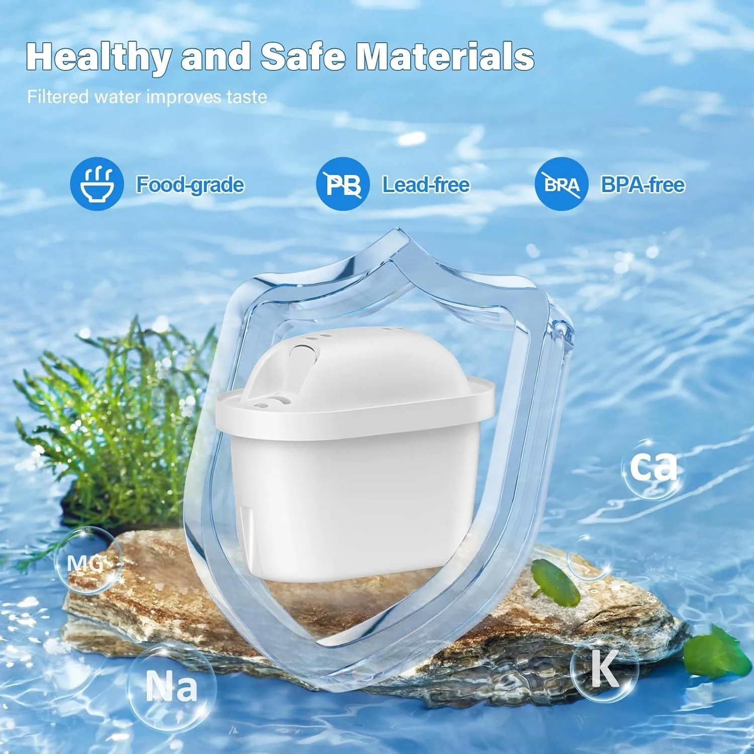 Replacement for Brita Maxtra Pro All-in-1,Maxtra+ Plus,Water Filter Cartridges,Compatible with Brita Marella Jug Kettle