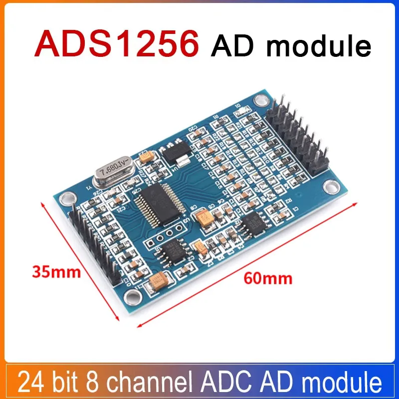 24-bit 8 Channel ADC AD Module ADS1256 High Precision ADC Collecting Data Acquisition Card high-quality ADS1256