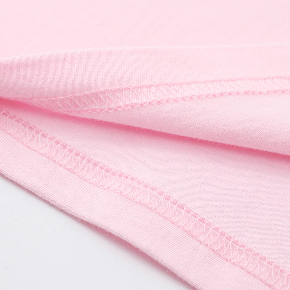 Damskie koszulki bawełniane na lato z krótkim rękawem, możliwość personalizacji logo/grafiki, podstawowe koszulki z okrągłym dekoltem, oversize, codzienne ubrania damskie.