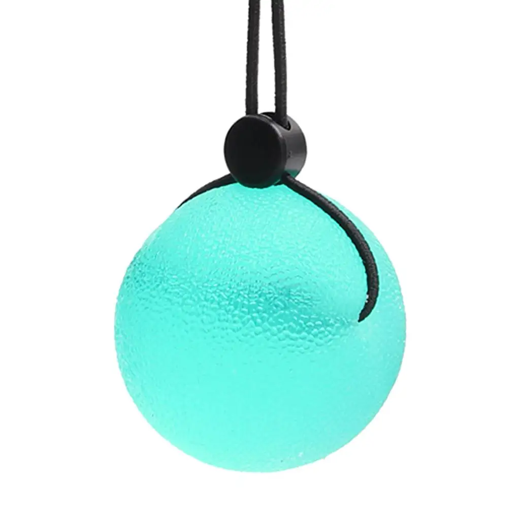 5 см шарик для захвата пальцев со шнуром, силиконовый инструмент для снятия стресса, 5 цветов на выбор