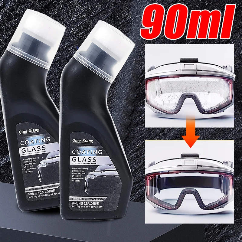 Automotive Glas Anti Nebel Beschichtung Mittel Auto Frontscheibe Motorrad Helm Objektiv Defogger Glas Beschichtung Anti Nebel Schwamm Wischen