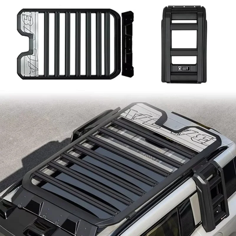 

Hot Selling 2-Piece Set Off-road Aluminum Alloy Retractable Side Ladder Roof Platform for Byd Leopard 8 Accessories