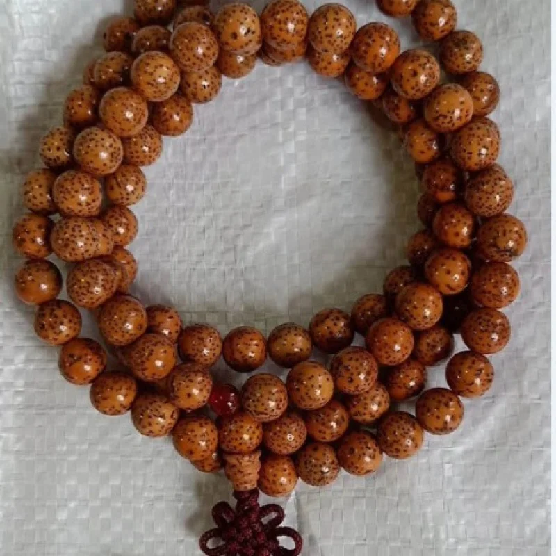 

108Xingyue Bodhi Lunar January Weathering Lao Zi Waxing High Polishing Buddha Beads Bracelet Accessories Wholesale