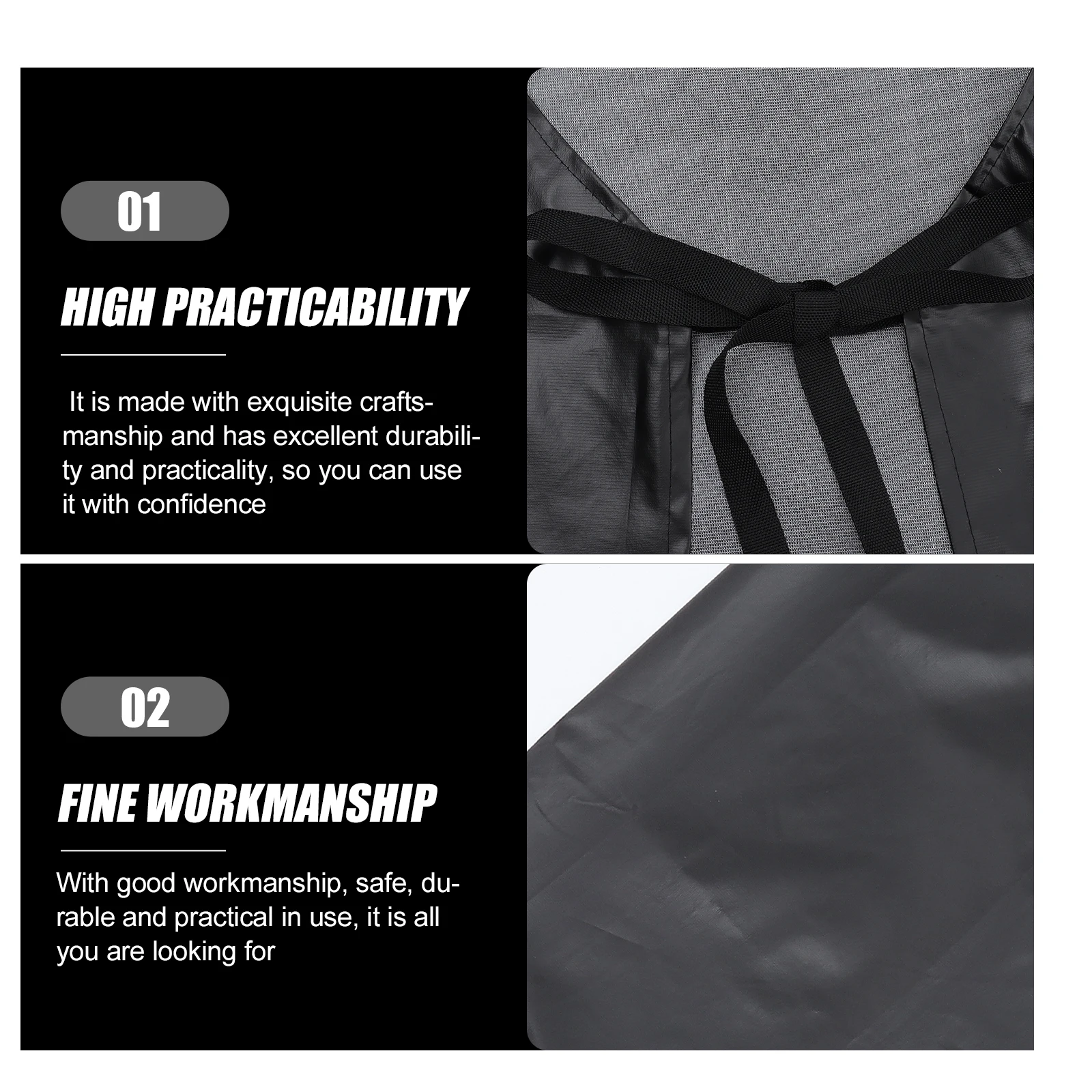 

Reusable Waterproof Apron for Men PVC Cooking Apron for Kitchen Baking Garden Use Sturdy Design Comfortable Fit Ideal