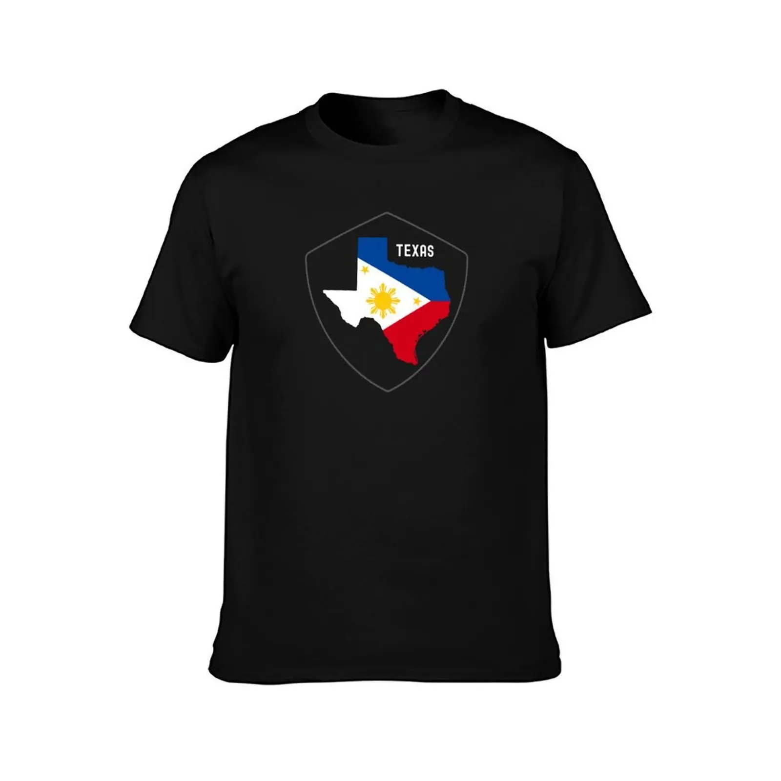 Filipino Texas Filipino Prides T-Shirt Fashion Casual Short Sleeve T-Shirt