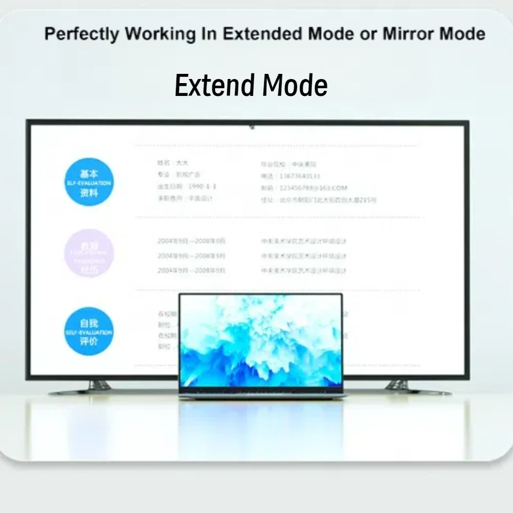 4K * 2K DisplayPort إلى HDMI محول متوافق 1080P DP إلى HDMI محول 1.8 متر كابل لسطح المكتب الكمبيوتر المحمول شاشة تلفاز العارض