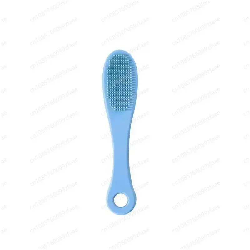 Escova facial de dedo de silicone, escova de limpeza de asa nasal, limpeza de cerdas macias, remoção de cravo