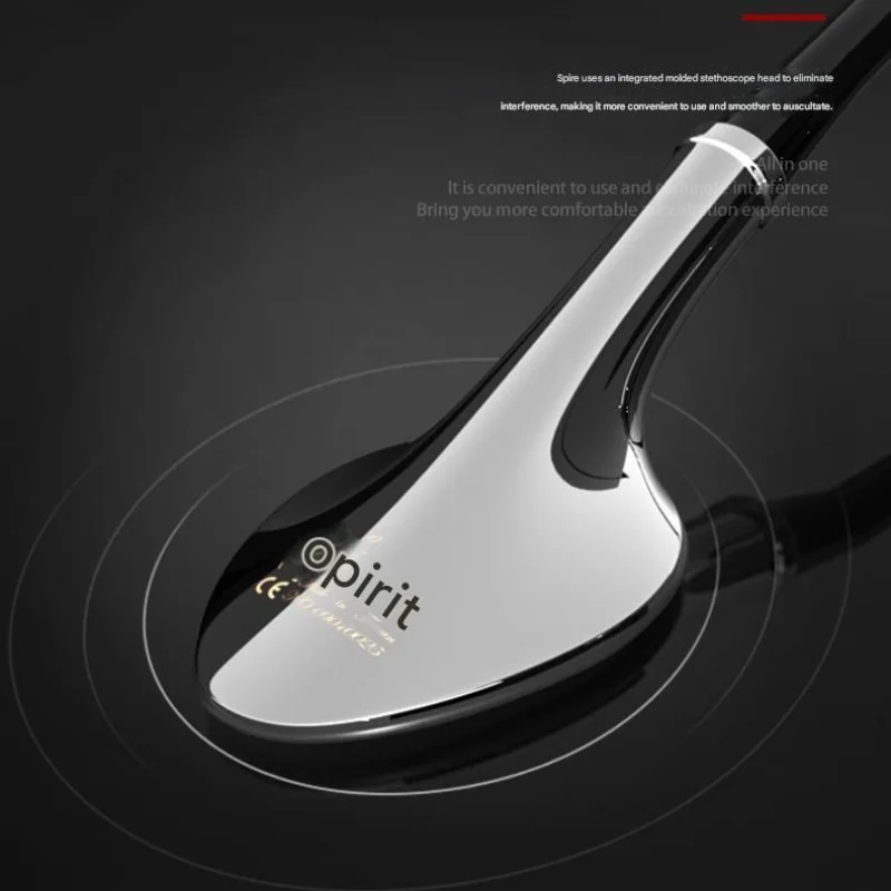 Spirit 735 Single Head Stethoscope for Nurses Soft Sealing Eartips for Doctors, Nurses, EMT Students, Adults,  Home Health Use