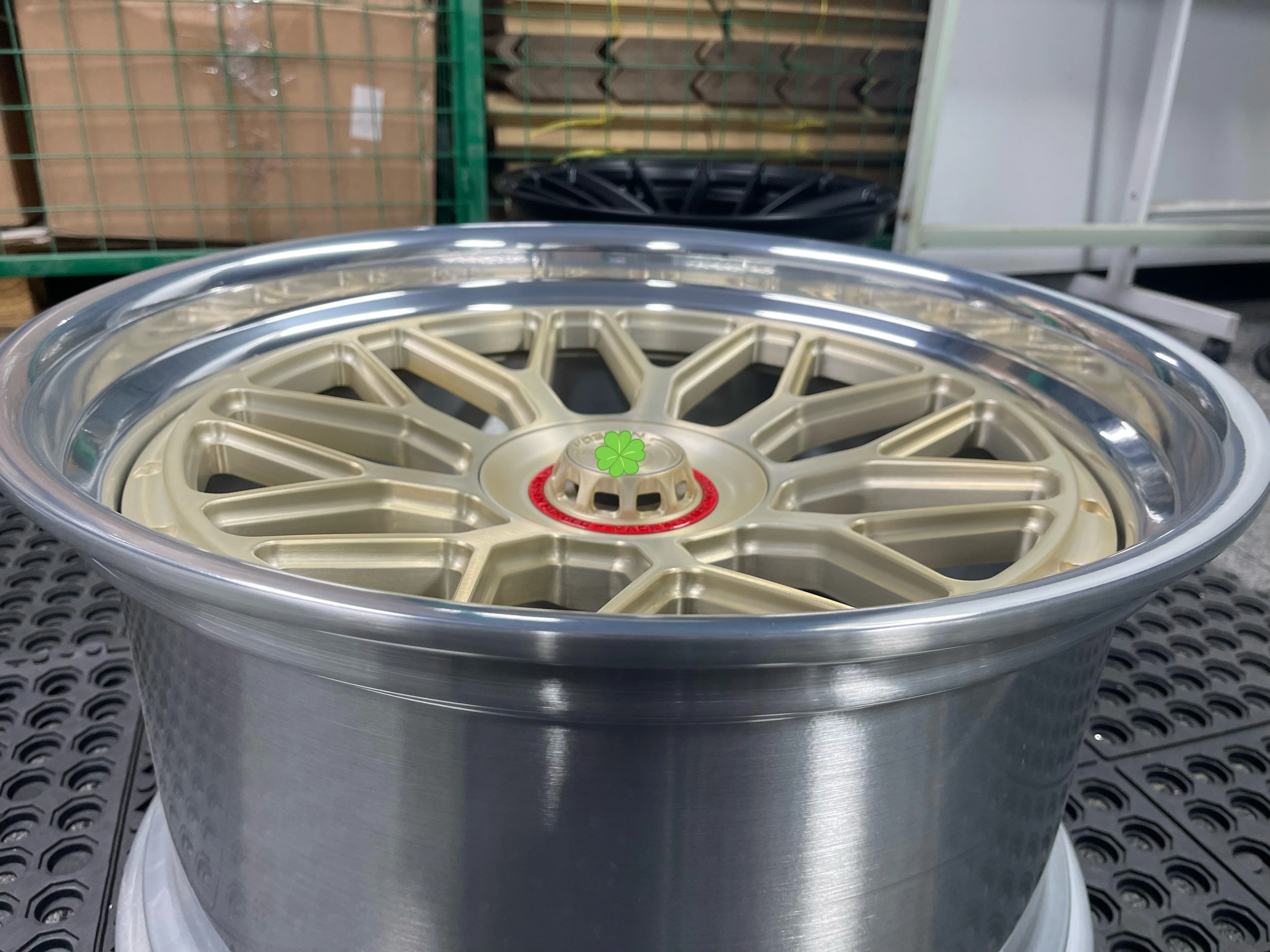Custom Two Pieces Forged Aluminum Alloy Car Wheel Rims 16-24 Inch Universal Fit For Most Vehicle Models